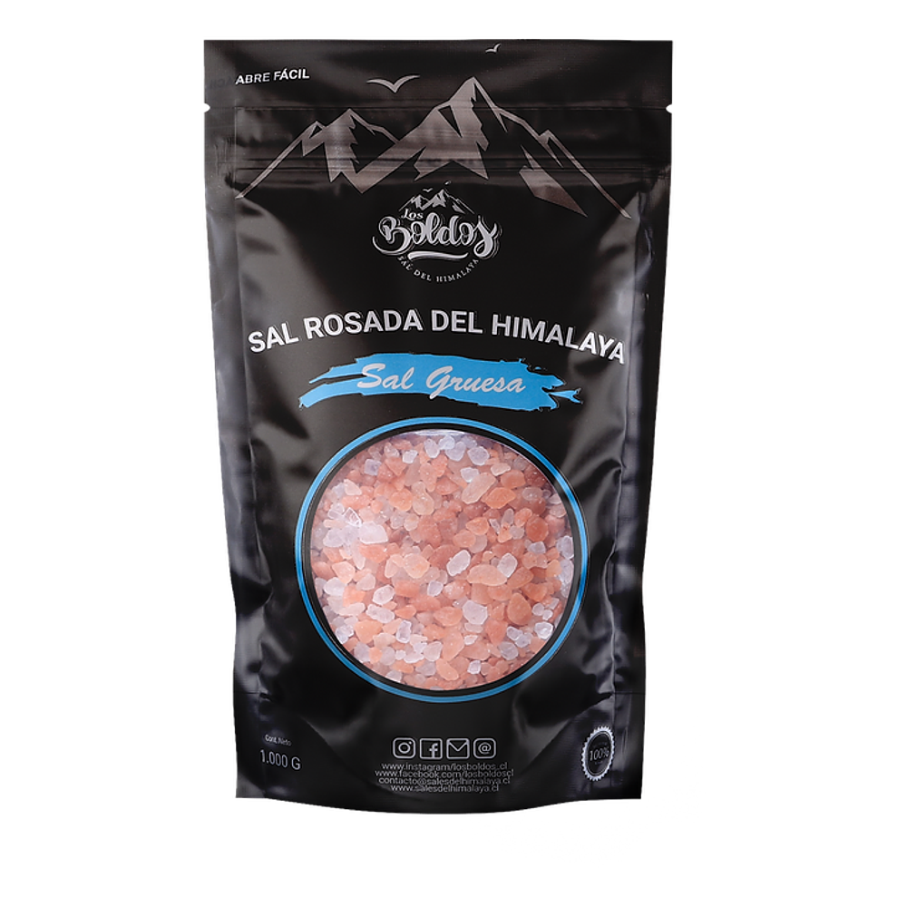 Sal rosada del Himalaya gruesa 1 Kg
