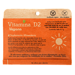 Vitamina D2 - 125 porciones