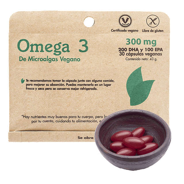Omega 3 de Microalgas Vegano Dulzura Natural  - 30 caps