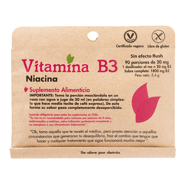 Vitamina B3 Dulzura Natural