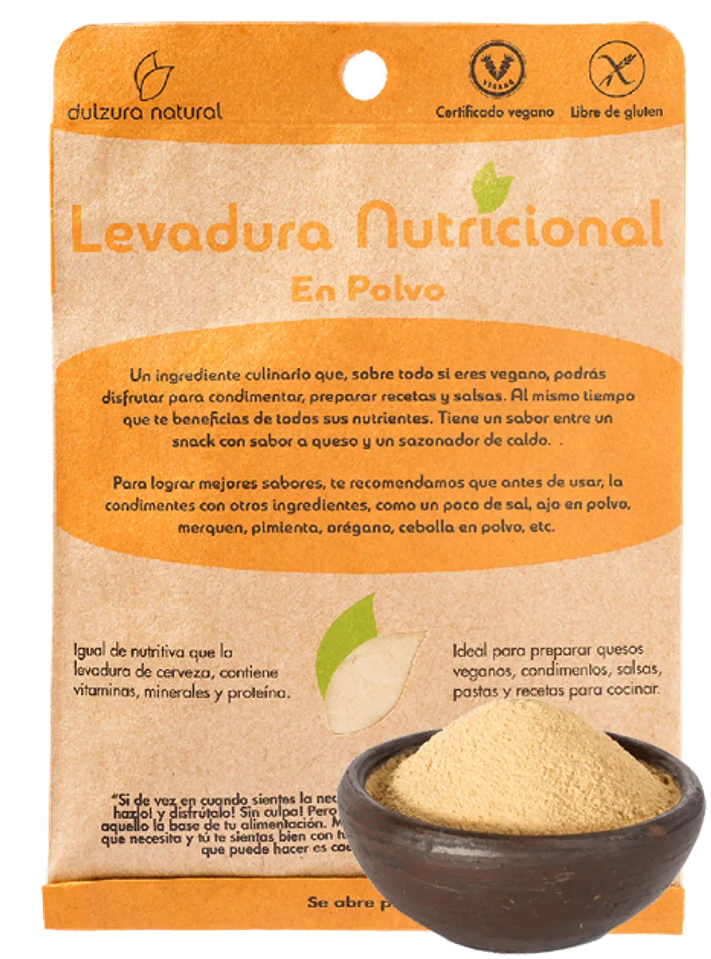 Levadura Nutricional en Polvo Dulzura Natural 100g 1
