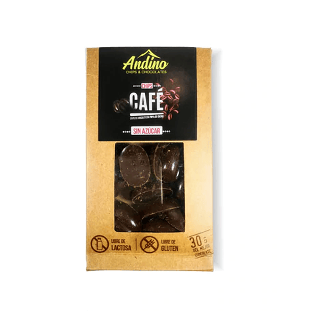 Chips de Chocolate con Trozos de Café Sin Azúcar 30g