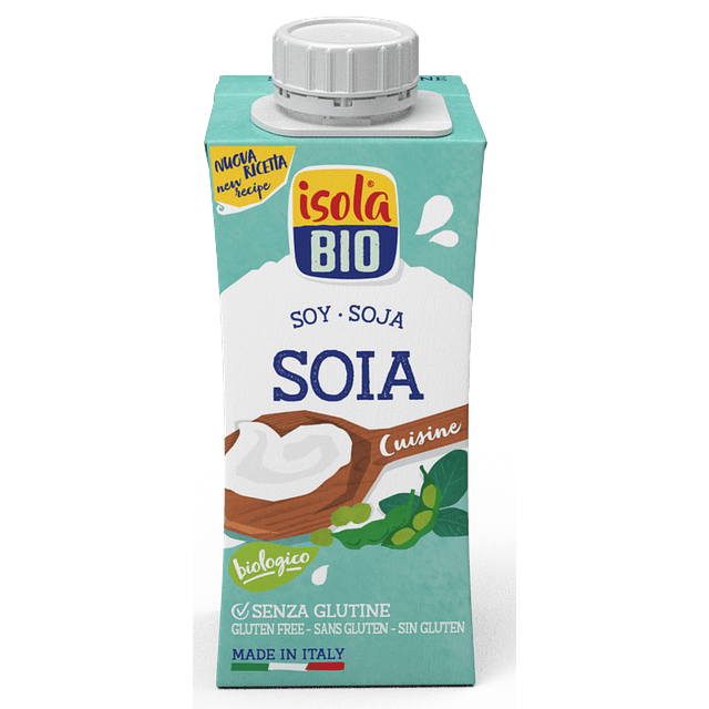 Crema de Soya Orgánica 200 ml