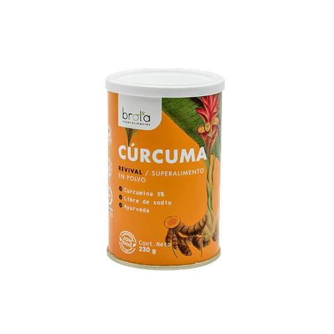 Cúrcuma en Polvo Brota 230 grs
