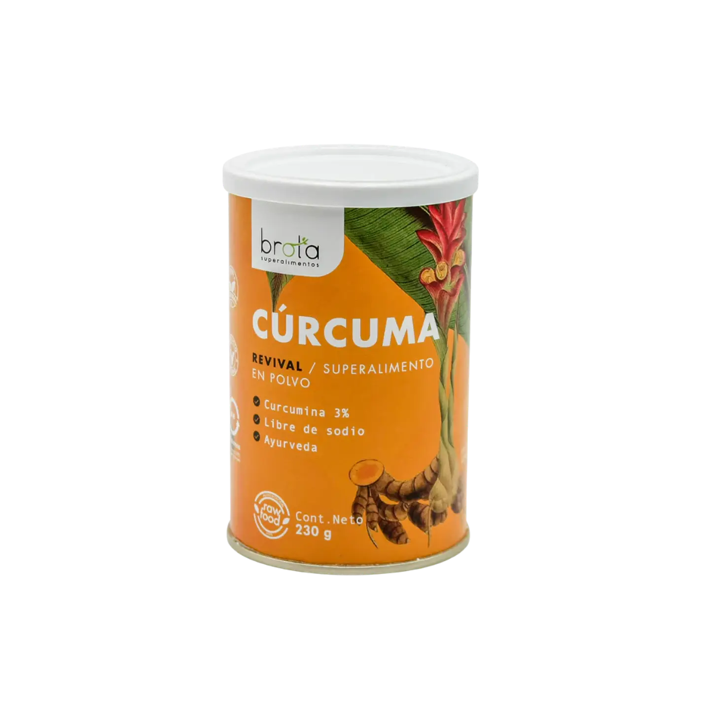 Cúrcuma en Polvo Brota 230 grs 1