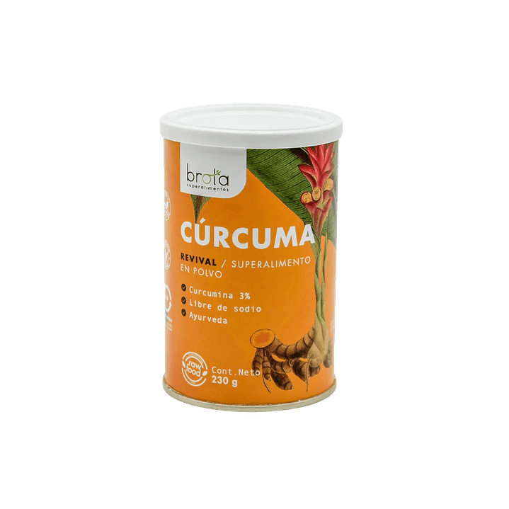 Cúrcuma en Polvo Brota 230 grs 1