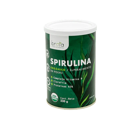 Spirulina Orgánica Brota 230g