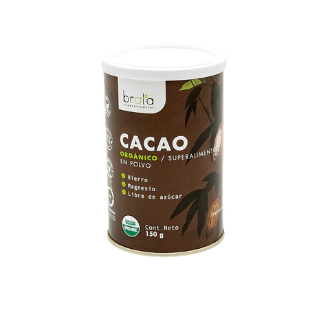 Cacao Orgánico en Polvo 150 g