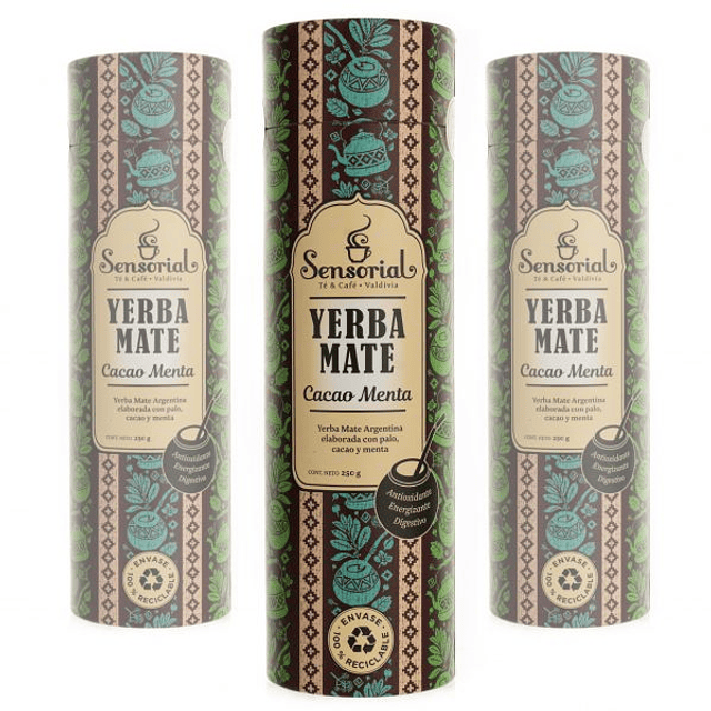 Yerba Mate Cacao Menta 250 grs