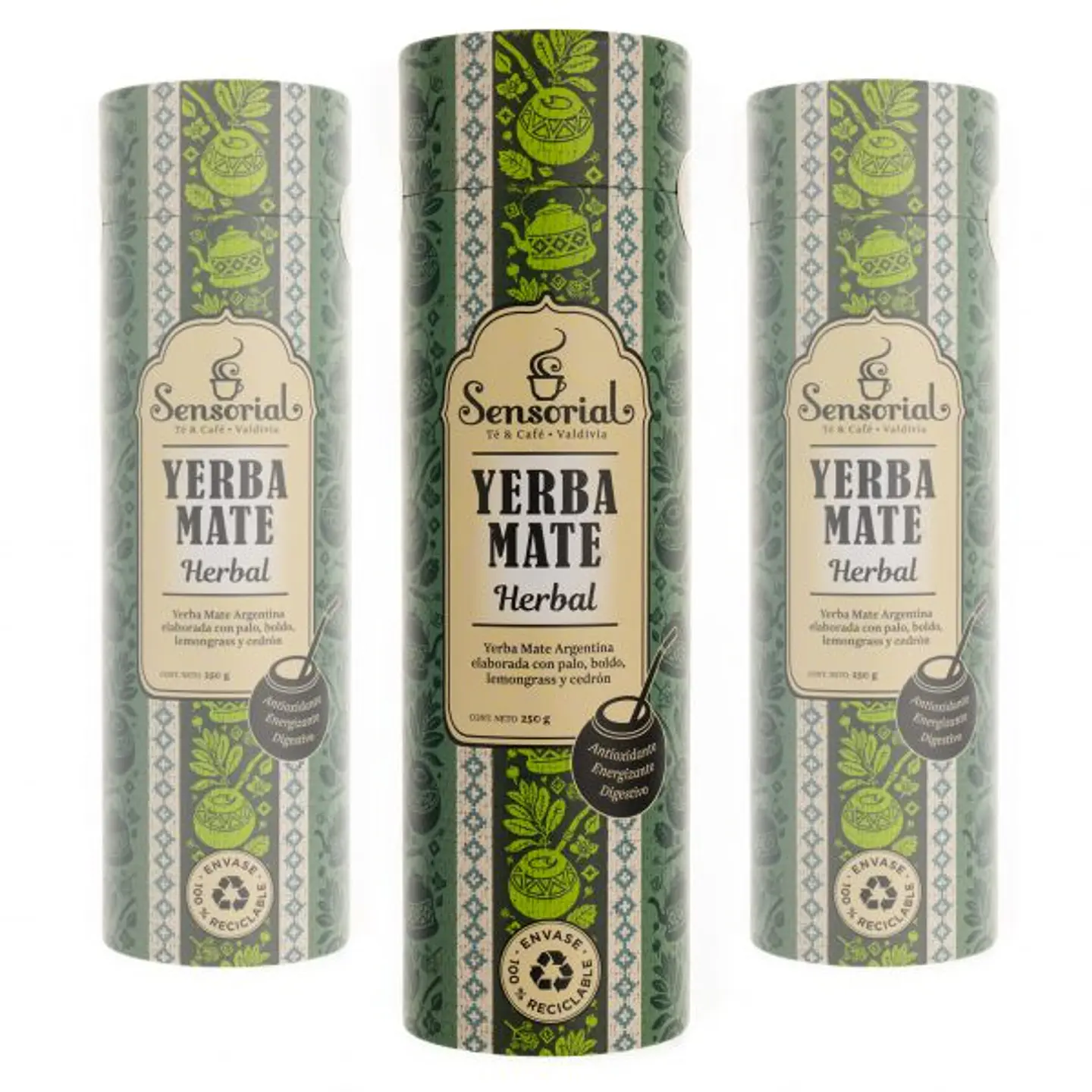 Yerba Mate Sensorial Herbal 250 grs 1