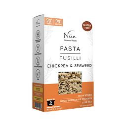 Pasta Fusilli Garbanzos y Algas Marinas