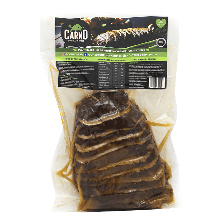 Lomito Vegetal Trozado Carno 500g