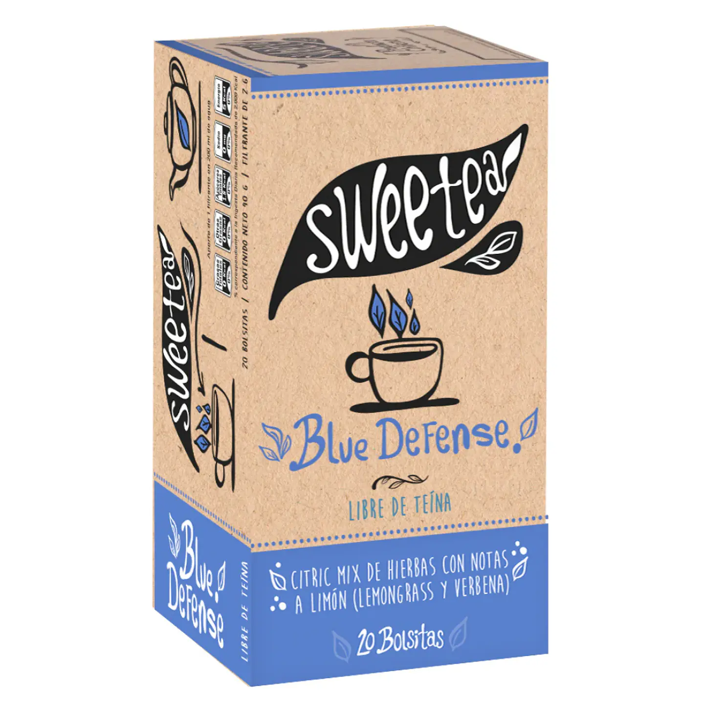 Té Azul Blue Defense  - 20 sobres 1