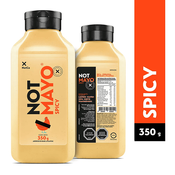 Not Mayo Spicy (Picante) 350 g