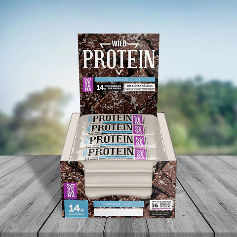 Wild Protein Chocolate Coco 16 unidades