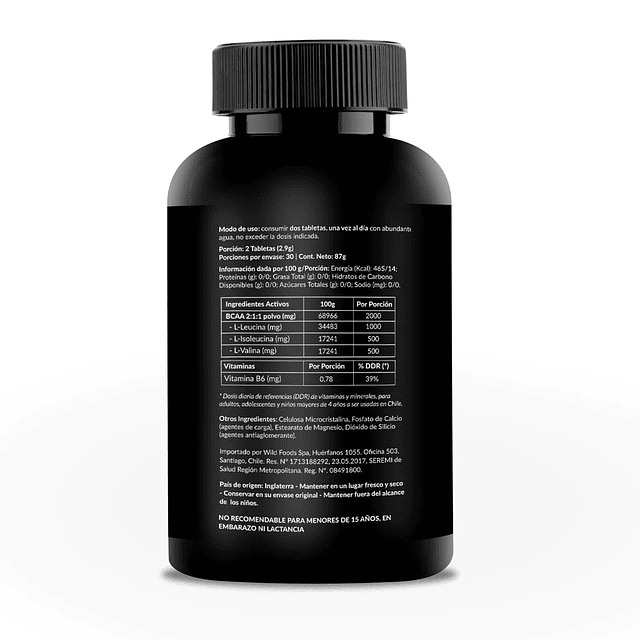 BCAA Plus New - 60 capsulas