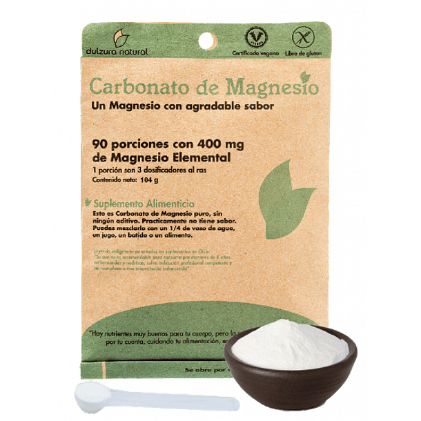 Carbonato de Magnesio Dulzura Natural