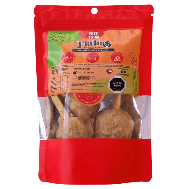 Free Chicken Tutitos 210g