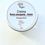 Crema rosa mosqueta-limón