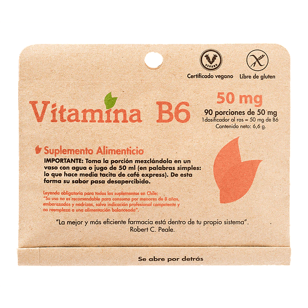 Vitamina B6 Dulzura Natural