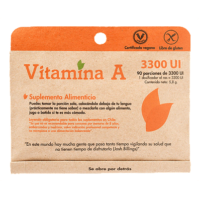 Vitamina A Dulzura Natural