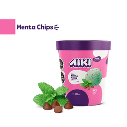 Helado Aiki 400 ml Menta Chips