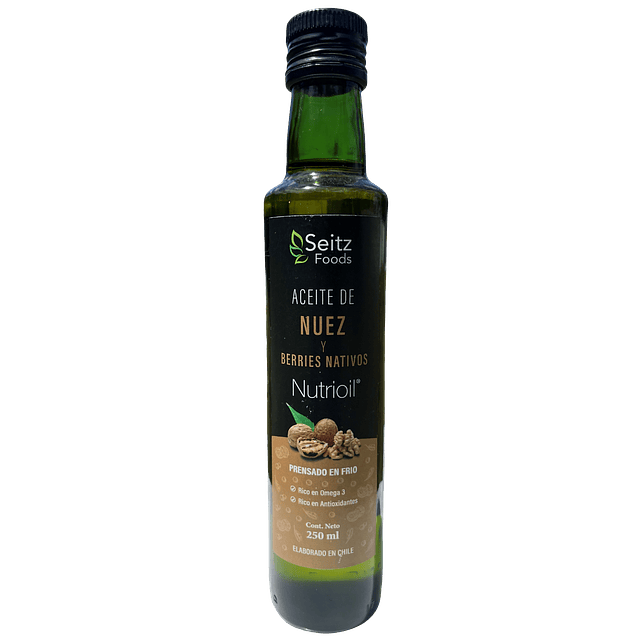 Aceite de nuez y berries nativos Nutrioil – 250 ml