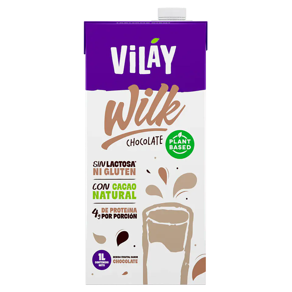 Bebida Vegetal Vilay Wilk Chocolate 1 lt 1