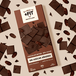 Barra Chocolate Wild Fit 60% Cacao
