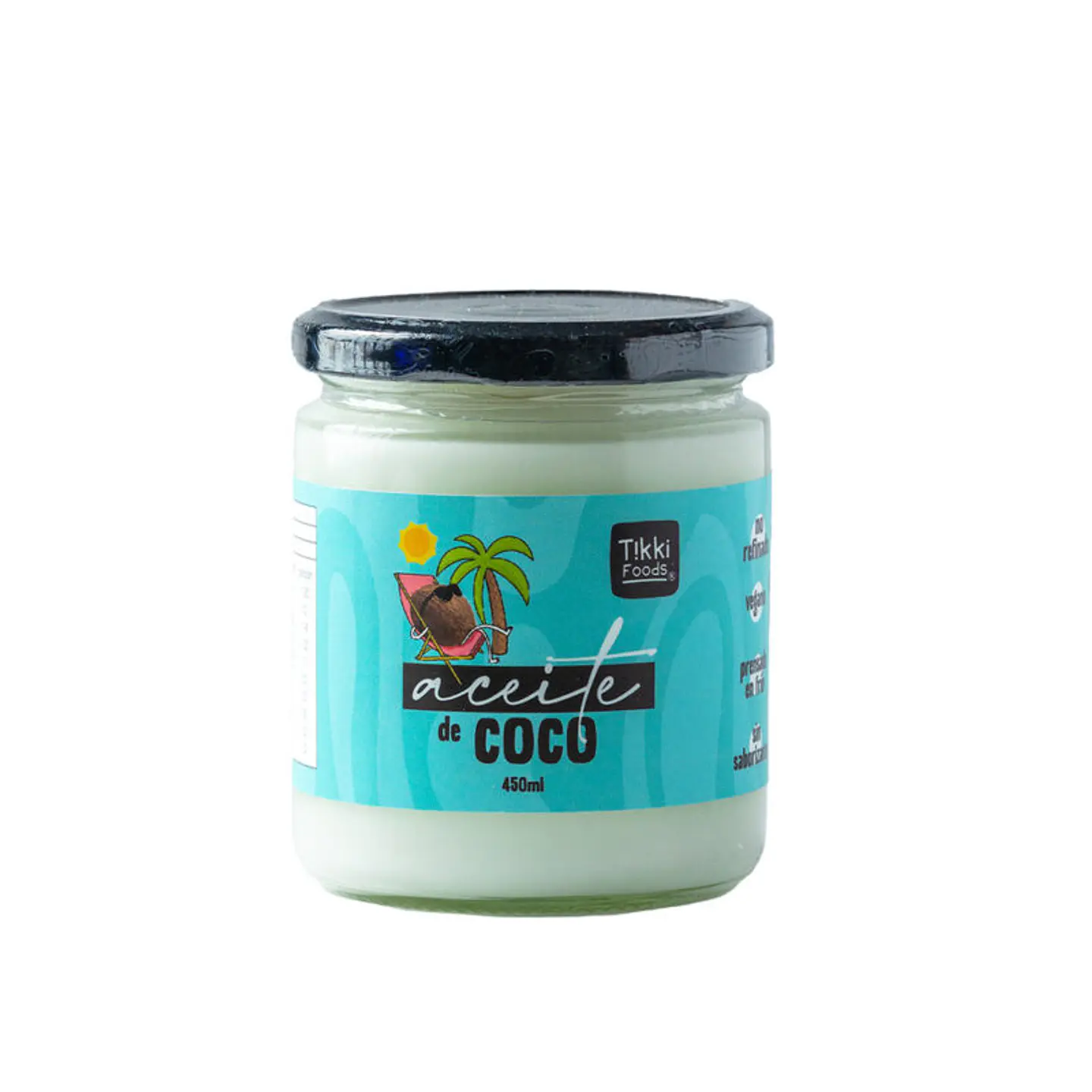 Aceite de Coco TikkiFoods 450ml 1