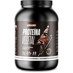 Proteína Vegetal Brownie Chocolate GoHard 1 kg