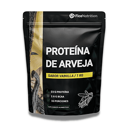 Proteína de Arvejas con Vainilla 1 kg - 30 porciones FicoNutrition