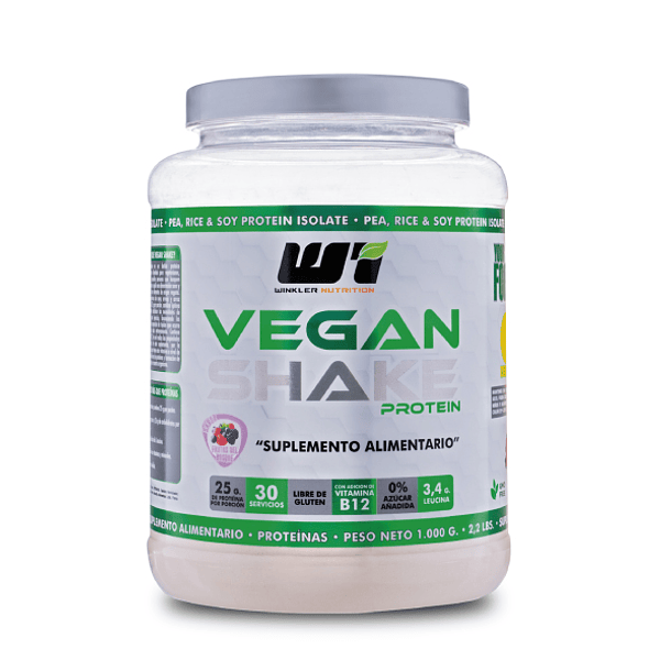 Proteína Vegan Shake Frutos del Bosque 1 kg - 30 porciones 1
