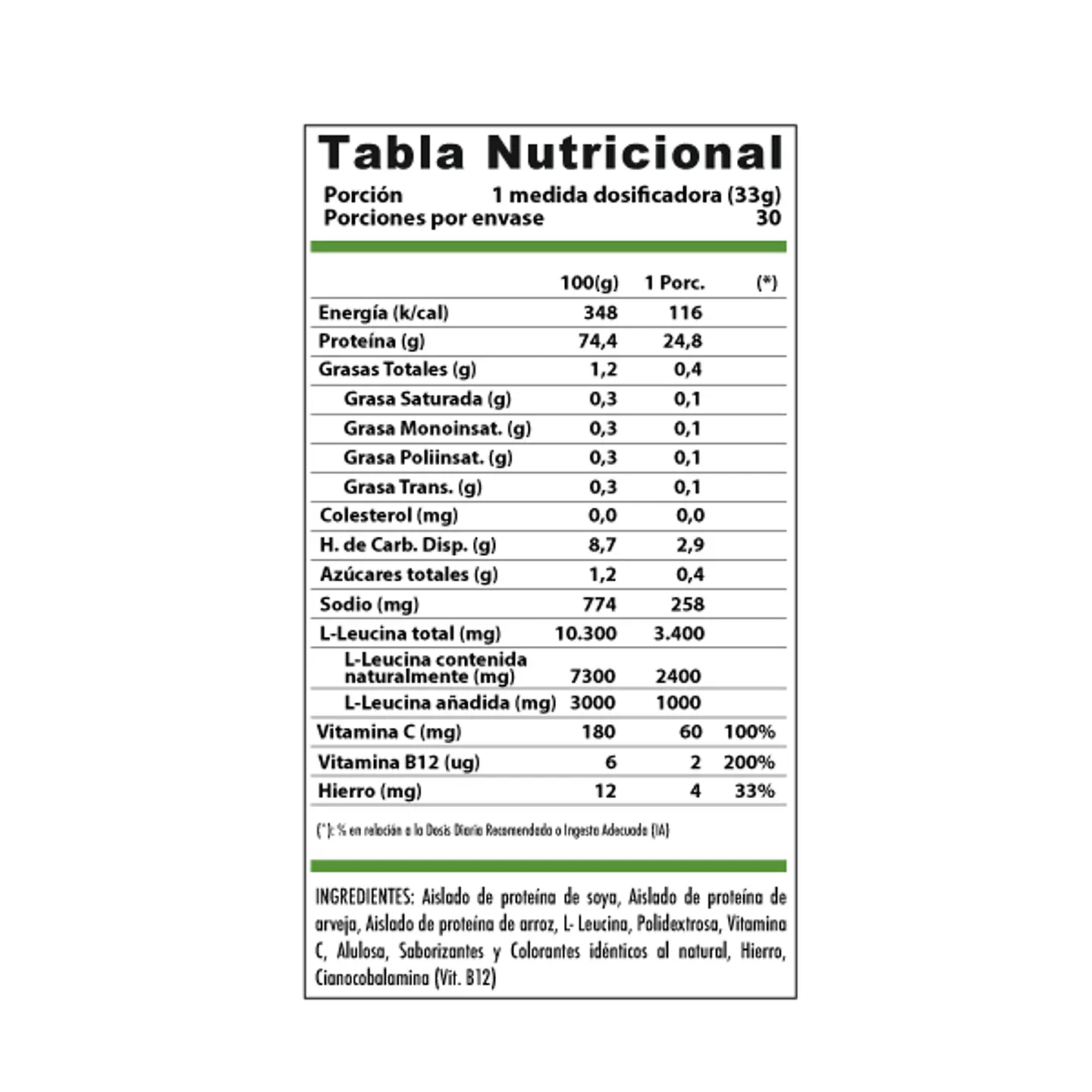 Proteína Winkler Vegan Shake Caramelo 1 kg - 30 porciones 2