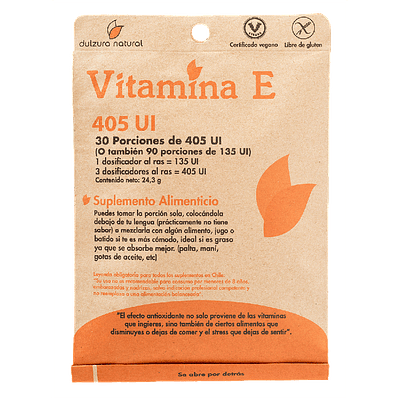 Vitamina E Dulzura Natural - 30 Porciones