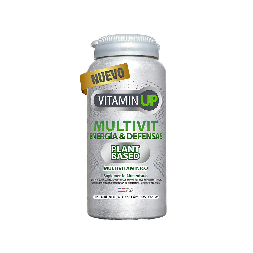 Multivitamínico Energía y Defensas Newscience - 60 Caps 1