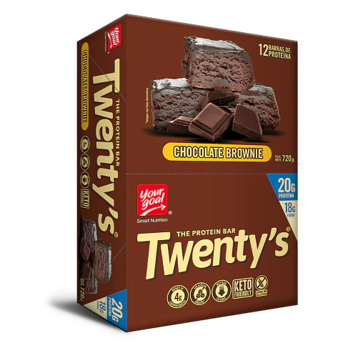 Barra de Proteína (contiene leche) Twentys Chocolate Brownie 12 un