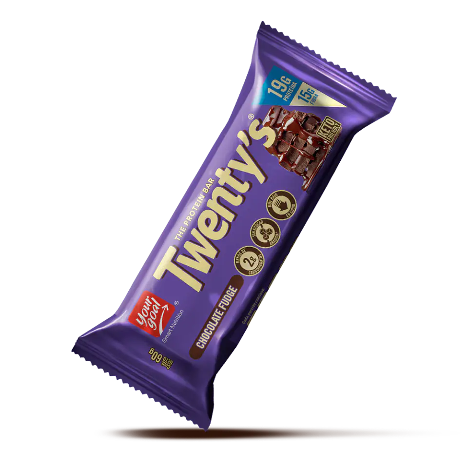 Barra de Proteína (contiene leche) Twentys Chocolate Fudge 12 un 2