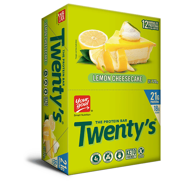 Barra de Proteína (contiene leche) Twentys Lemon Cheesecake 12 un