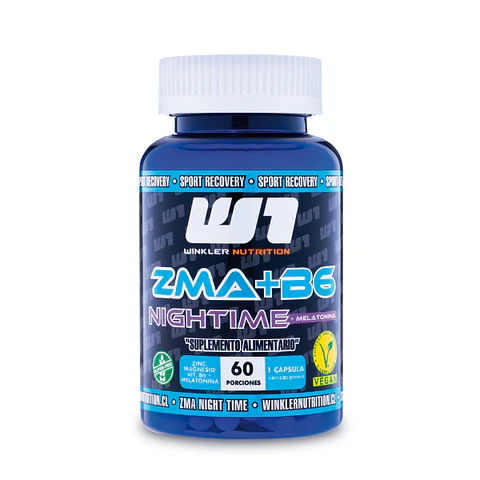 ZMA Nightime + B6 + Melotonina Winkler - 60 Cáps