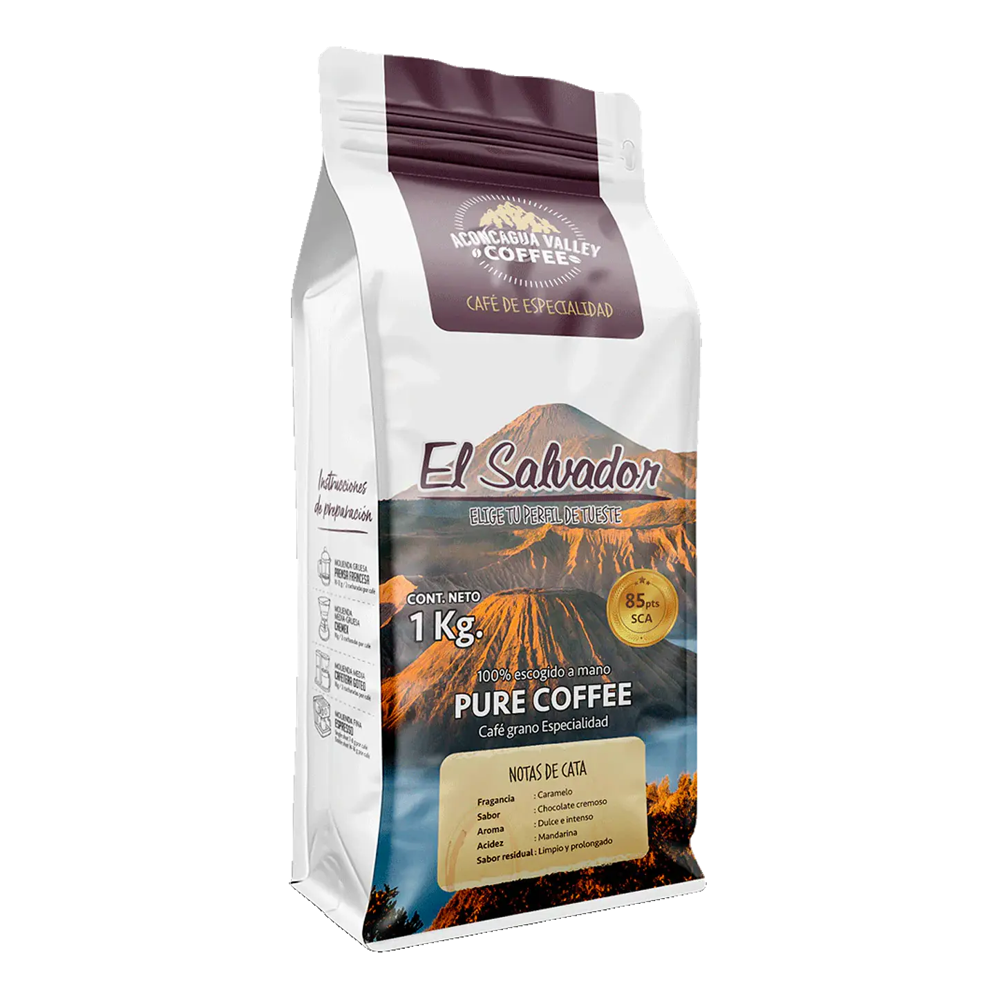 Café de Especialidad El Salvador 1 Kg 100% Grano Arábico  1