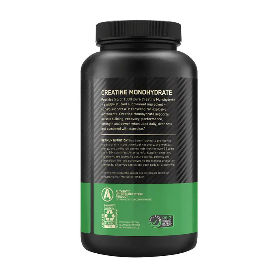 Creatina Powder ON Monohidratada Micronizada 300g - 60 porciones 2