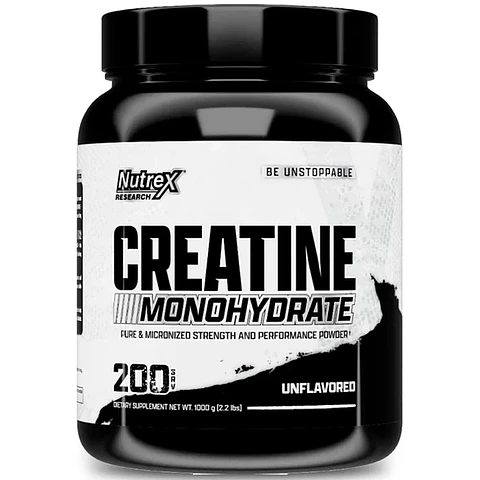 Creatina Monohidratada Nutrex 1 kg - 200 porciones