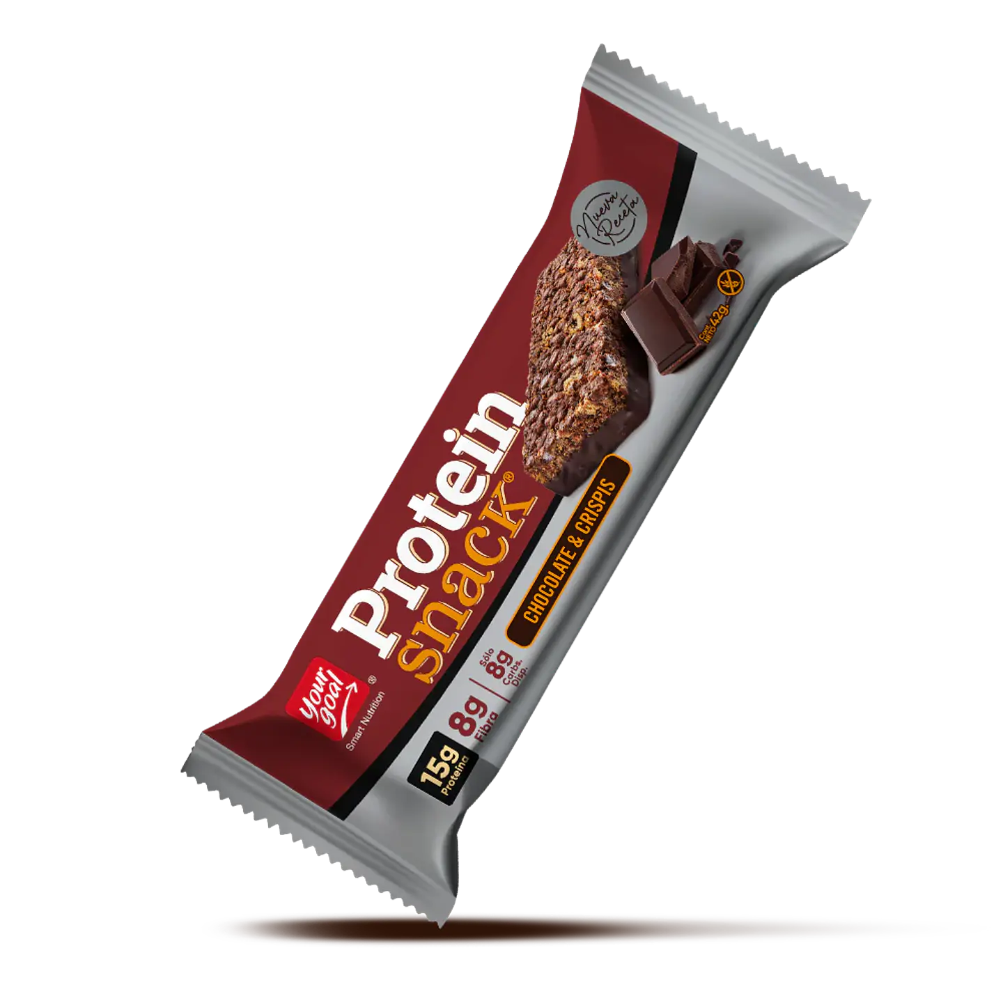 Barra de Proteína Your Goal Chocolate y Crispis 5 un 2