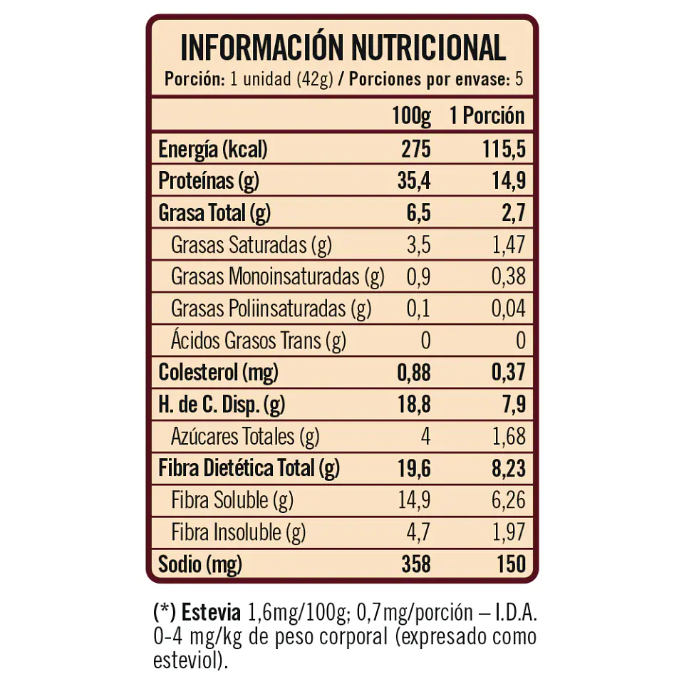 Barra de Proteína Your Goal Chocolate y Crispis 5 un 3