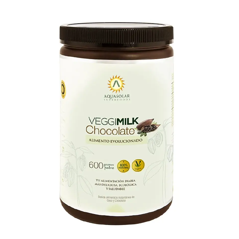 Veggimilk Chocolate Aquasolar 600g 1