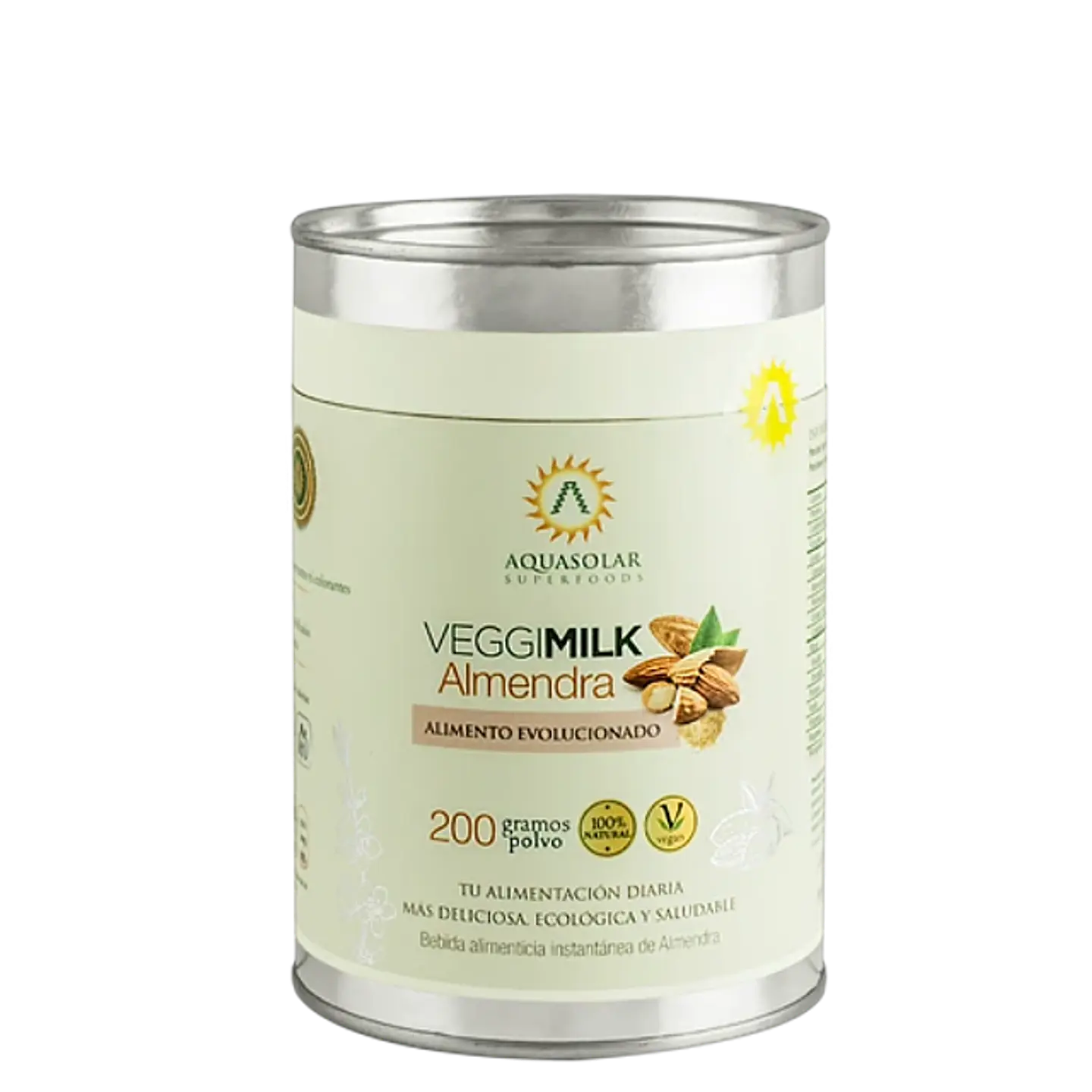 Veggimilk Almendra Aquasolar 200g 1