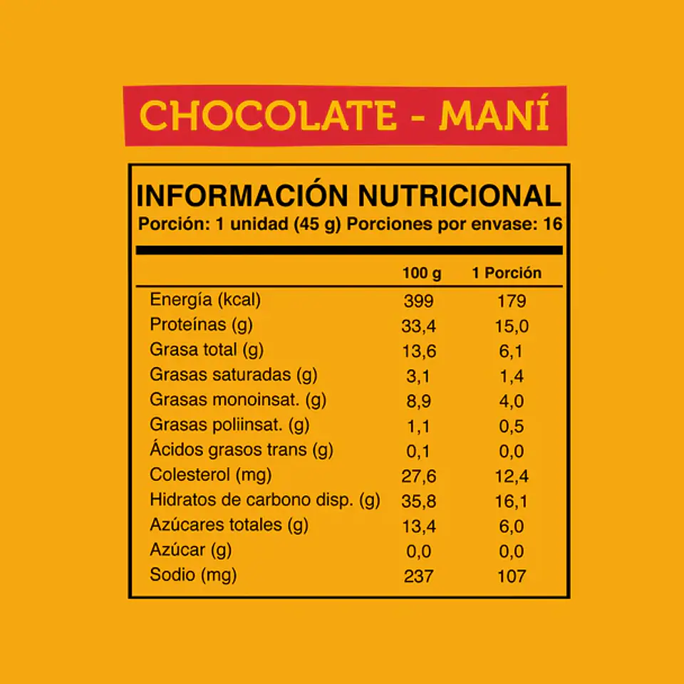 Wild Protein Chocolate Maní 2