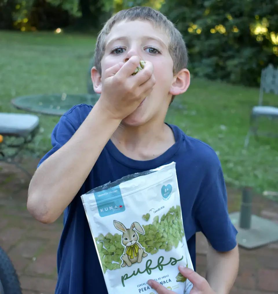Puffs Pera Espinaca Familiar Kuna Foods 50g 4