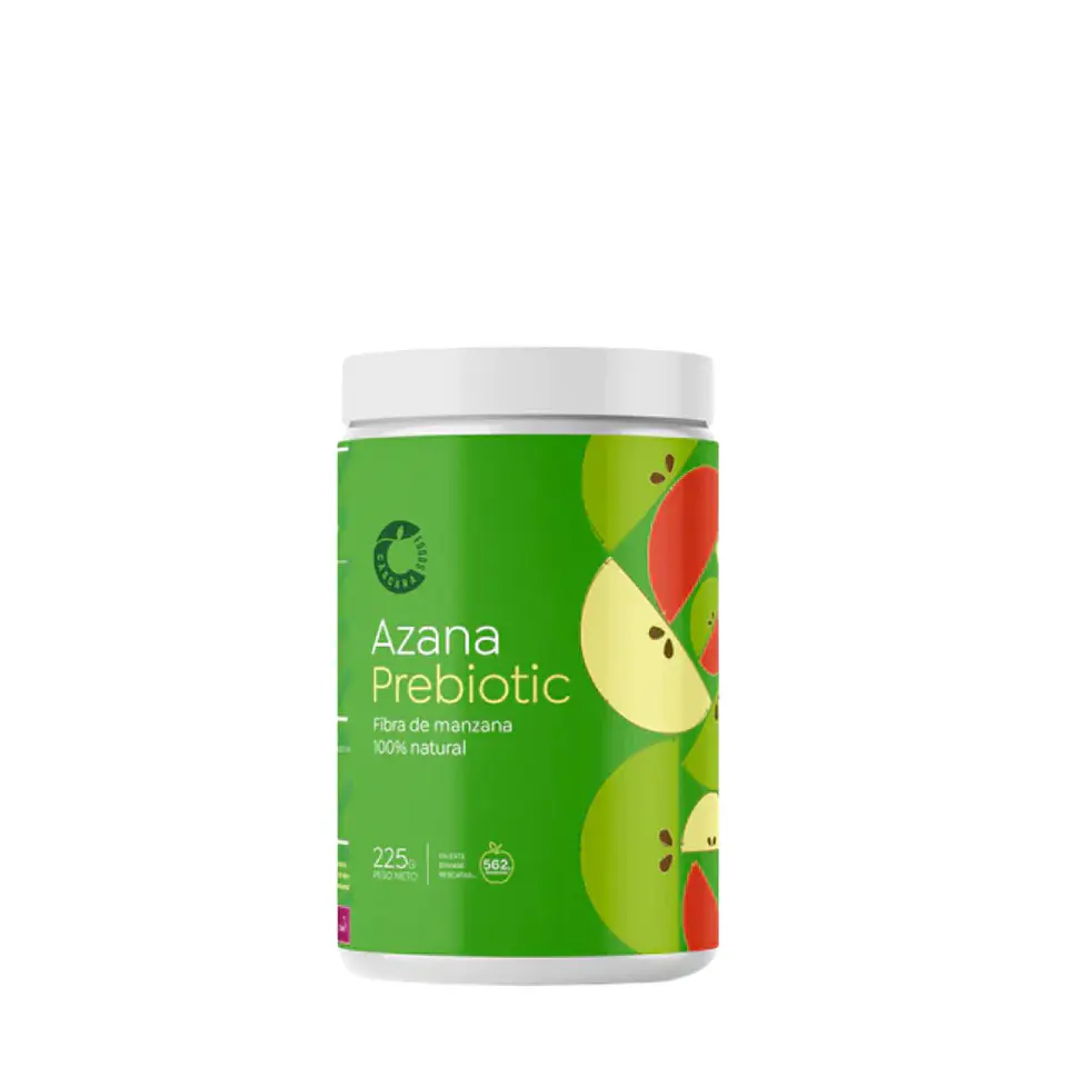 Fibra de Manzana Azana Prebiotic Cascara Foods 225g 1